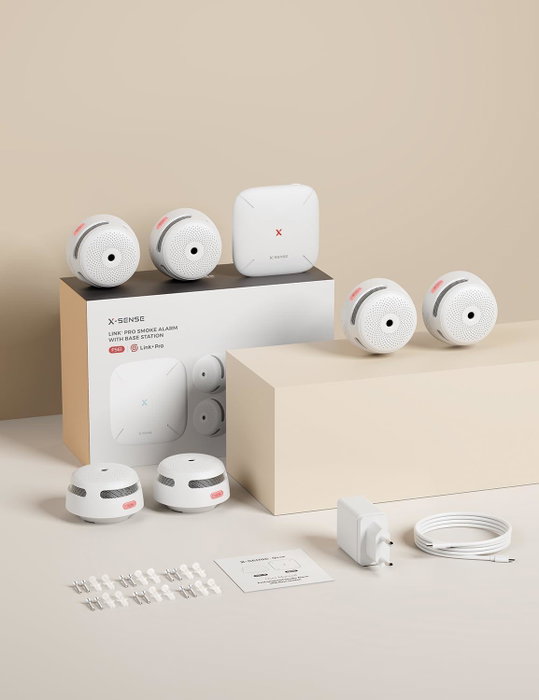 X-Sense Détecteur de fumée FS61 Blanc