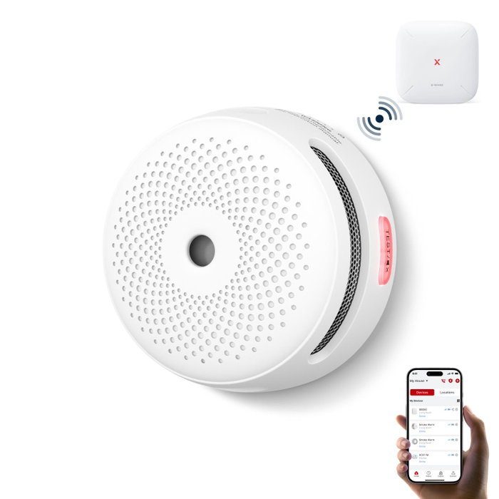 X-Sense Détecteur de fumée FS61 Blanc