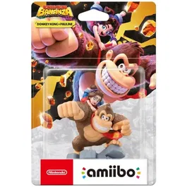 Nintendo Amiibo Figurine Donkey Kong et Pauline - Compatible avec Nintendo Switch, 3DS et Wii U - Débloque des Contenus Exclusifs