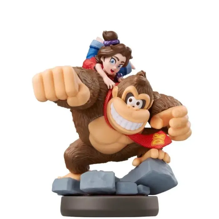 Nintendo Amiibo Figurine Donkey Kong et Pauline - Compatible avec Nintendo Switch, 3DS et Wii U - Débloque des Contenus Exclusifs