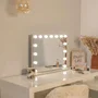 Livoo Miroir de maquillage Hollywood DOS225G - 15 LED - Grand format