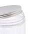 Kinvara Pot en PET transparent avec couvercle en aluminium 1,8 L 10 x 25 x 10 cm (Set de 24)