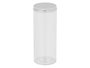 Kinvara Pot en PET transparent avec couvercle en aluminium 1,8 L 10 x 25 x 10 cm (Set de 24)