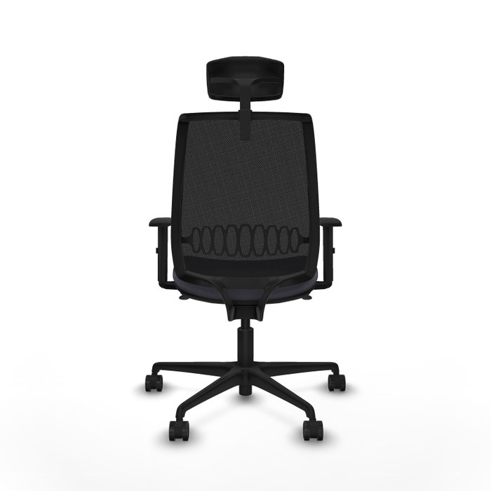Piqueras Y Crespo Alares Chaise de Bureau Synchrone Gris et Noir
