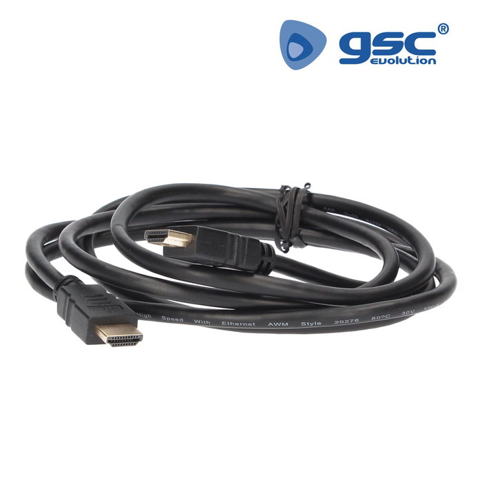 GSC Evolution Câble de connexion HDMI vers HDMI 4K 1,8m GSC Evolution Câble de connexion HDMI vers HDMI 4K 1,8m
