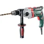 Metabo BEV 1300-2 Perceuse filaire à mandrin à clé 1.5-13 mm, pour béton (jusqu'à 16 mm), coffret Metaloc II avec 3 batteries 18V et chargeur ASC Ultra