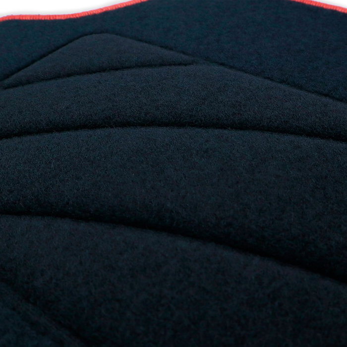 OCC Design Tapis Sur Mesure Honda Jazz (2001-2008) 5 Pièces Rouge