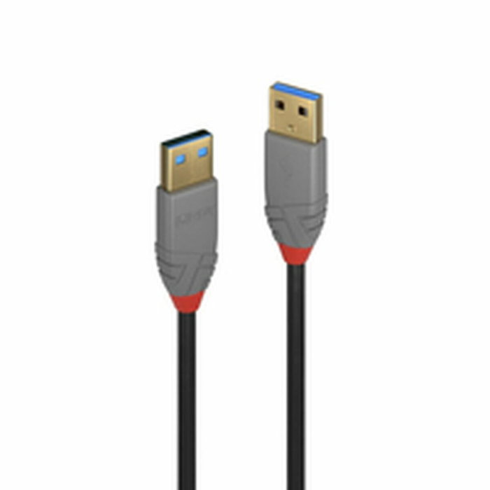 Lindy Câble USB 3.2 Anthra Line Type A vers A 0,5 m Lindy Câble USB 3.2 Anthra Line Type A vers A 0,5 m