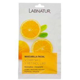 LABNATUR BIO Mascarilla Facial Vitamina C et Retinol Like (24 x 15 ml)