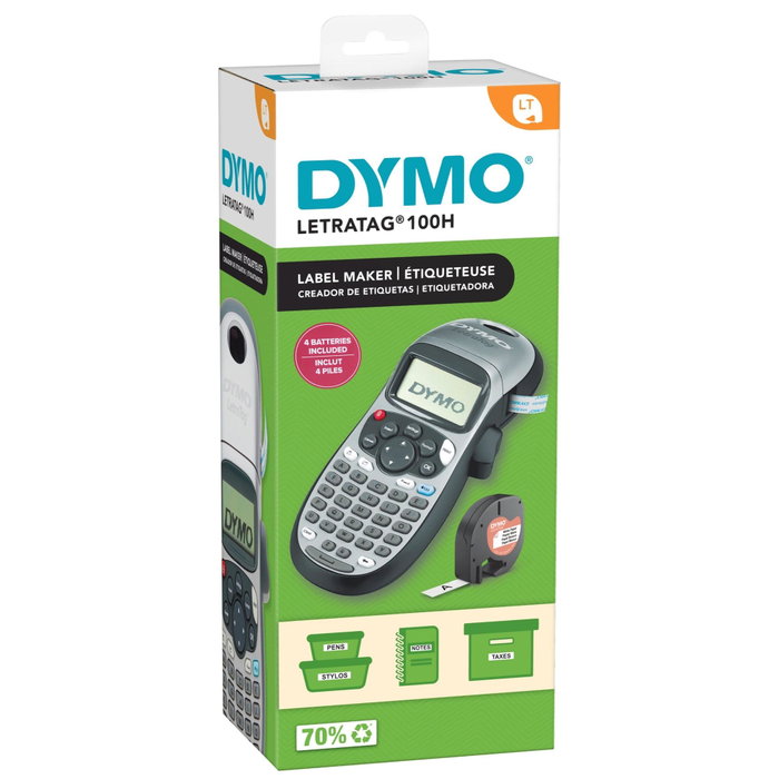 Dymo LetraTag LT-100H Argent Dymo LetraTag LT-100H Argent