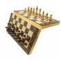Lexibook Jeu d'échecs Chessman Classic Pliable Magnétique en Bois verni