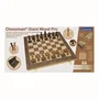 Lexibook Jeu d'échecs Chessman Classic Pliable Magnétique en Bois verni