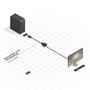 Lindy Adaptateur DisplayPort 1.2 vers DVI-D Convertisseur Vidéo Full HD 1920x1080