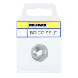 WOLFPACK LINEA PROFESIONAL Écrou hexagonal zingué Brico-self M5
