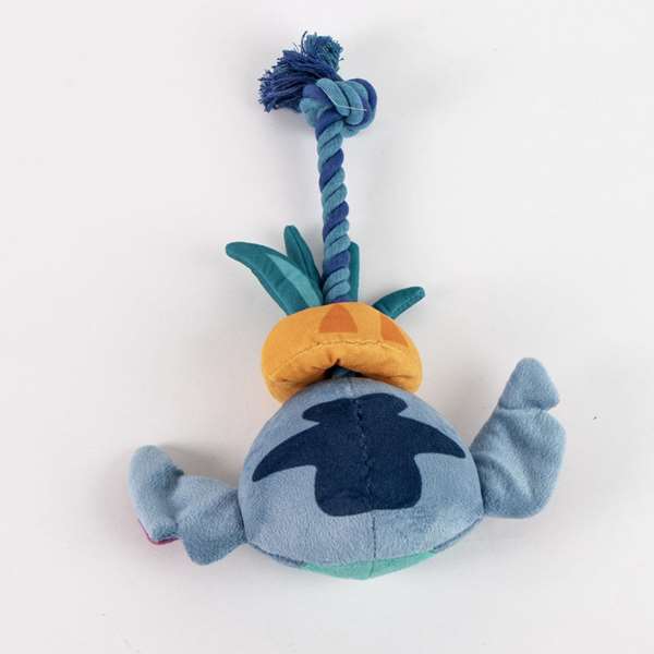 Cerdá Cuerda dentaire pour chien jouet Stitch Lavable 35 x 23 x 7 cm Bleu