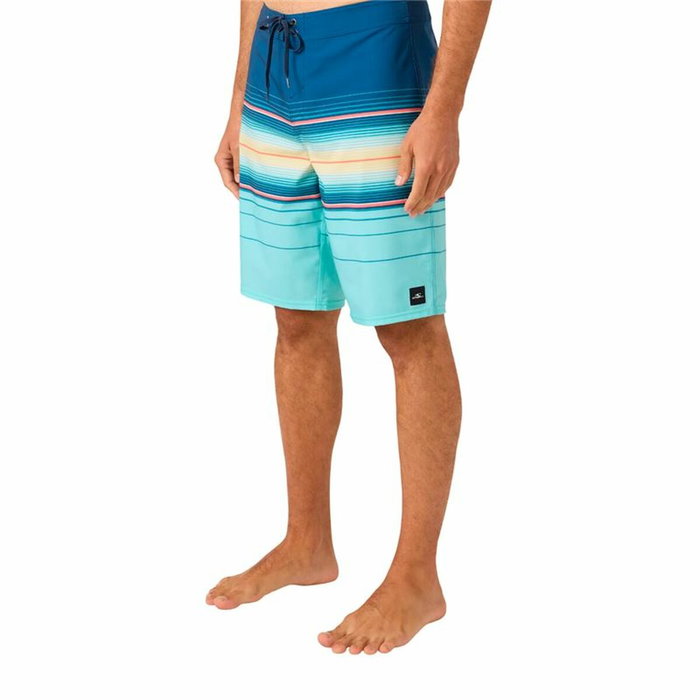 Maillot de bain homme O'Neill Hyperfreak Heat Stripe 21" Bleu Maillot de bain homme O'Neill Hyperfreak Heat Stripe 21" Bleu