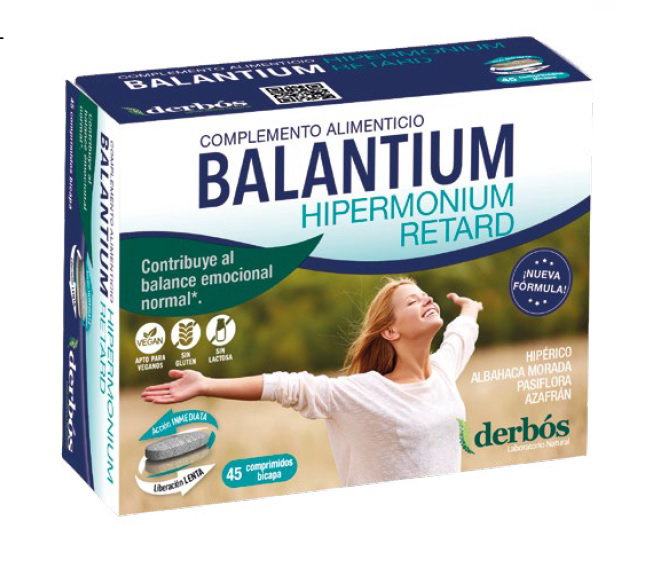 DERBOS Balantium Hipermodium Retard 45 comprimés bicouches