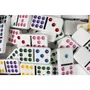 Tactic DOMINO Double 9 - Jeu de dominos classique en famille ou entre amis - À partir de 7 ans
