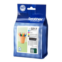 Brother LC-3217 Value-Pack Rainbow-Pack (BK/C/M/Y) de 4 cartouches