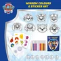 Lisciani Giochi Paw Patrol Fenêtres à Décorer - Coffret créatif