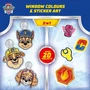 Lisciani Giochi Paw Patrol Fenêtres à Décorer - Coffret créatif