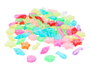 Innspiro Perles en plastique Marinas mixtes Multicolor Transparente 12-17mm