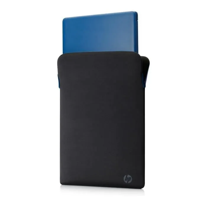 HP - Housse de protection réversible en néoprène pour ordinateur portable 15,6 pouces - Bleu