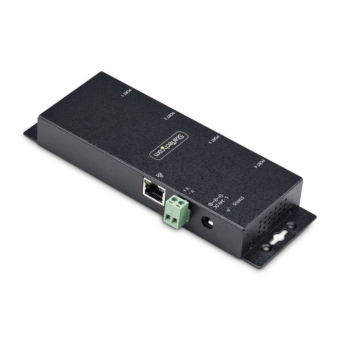 StarTech com Adaptateur RJ45 vers 4x RS232 DB9 I43-SERIAL-ETHERNET Serveur de périphériques série à Ethernet pour équipements industriels StarTech com Adaptateur RJ45 vers 4x RS232 DB9 I43-SERIAL-ETHERNET Serveur de périphériques série à Ethernet pour équipements industriels