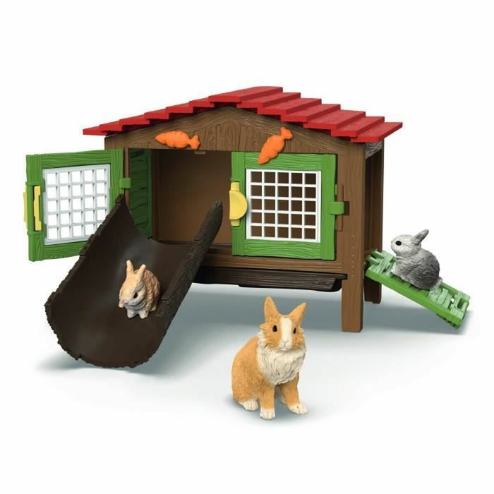 Schleich Coffret Clapier à Lapins Farm World Schleich Coffret Clapier à Lapins Farm World