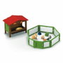 Schleich Coffret Clapier à Lapins Farm World
