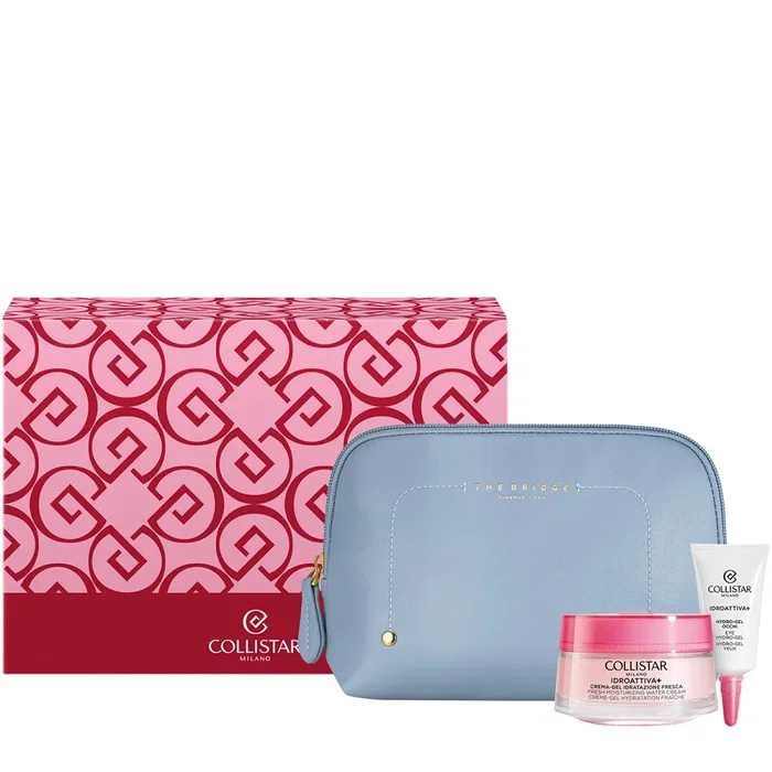 Collistar Set Idro-Attiva+ avec Gel Cream, Eye Gel et Pochette Textile Collistar Set Idro-Attiva+ avec Gel Cream, Eye Gel et Pochette Textile