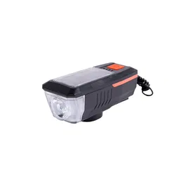 Luz Lampe Vélo Avant LED Puissante 45 Lux, Recharge USB, 3 Niveaux de Puissance, Autonomie 300min, Anti-éblouissement, Montage Facile Sans Outils