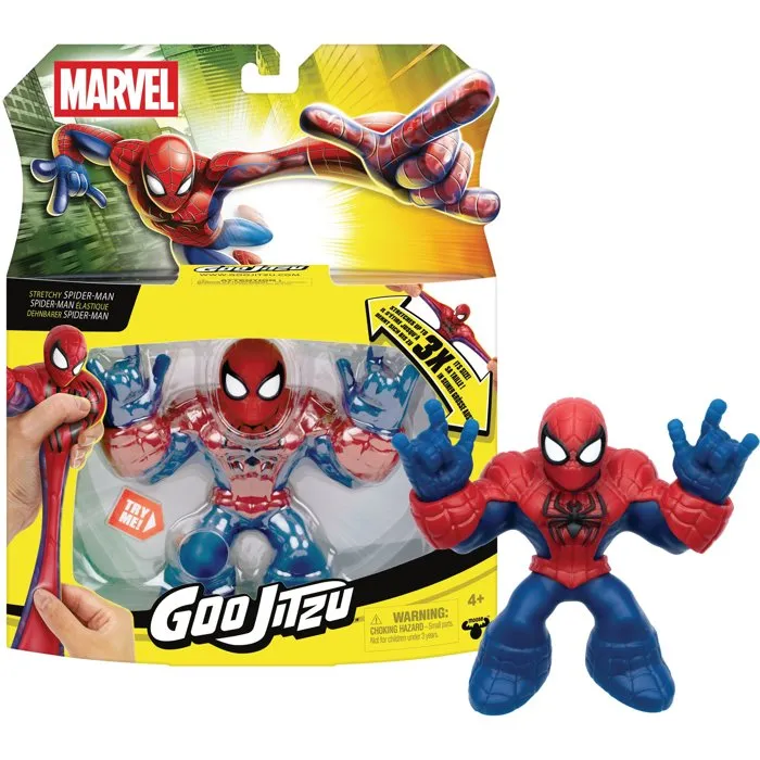 Heroes Of Goo Jit Zu Spiderman Avengers 11 cm