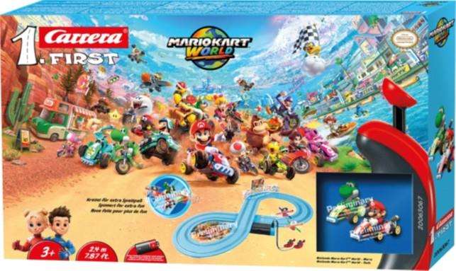 Carrera FIRST Nintendo Mario Kart World - Mario vs Yoshi Carrera FIRST Nintendo Mario Kart World - Mario vs Yoshi