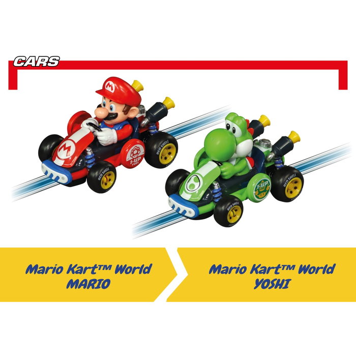 Carrera FIRST Mario Kart World - Mario vs. Yoshi