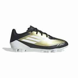 Chaussures de Football pour Adultes Adidas F50 Club Messi Doré