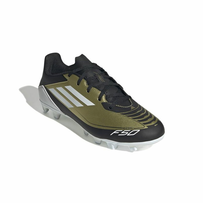 Chaussures de Football pour Adultes Adidas F50 Club Messi Doré