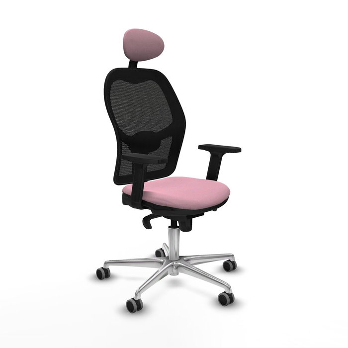 Piqueras y Crespo Chaise de Bureau avec Appui-tête Jorquera 2D086G1 Rose Piqueras y Crespo Chaise de Bureau avec Appui-tête Jorquera 2D086G1 Rose