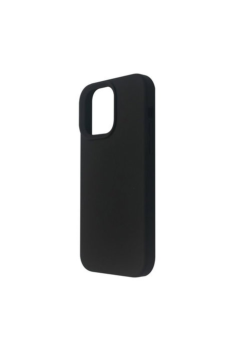 eSTUFF Coque magnétique en silicone compatible MagSafe et Qi pour iPhone 14 Pro Max - Noir