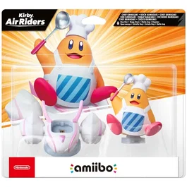 Nintendo Figurine amiibo - Chef Kawasaki & Étoile Hop Collection Kirby