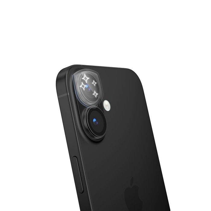 Belkin Protecteur d'objectif d'appareil photo TempGlass pour iPhone 16 / 16 Plus (Pack de 2) Belkin Protecteur d'objectif d'appareil photo TempGlass pour iPhone 16 / 16 Plus (Pack de 2)