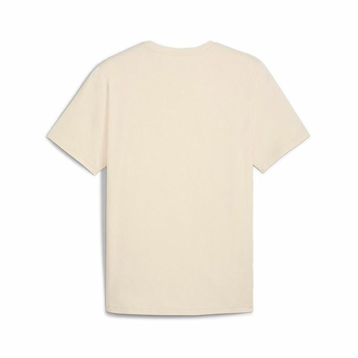 T-shirt à manches courtes homme Puma Ess Tape Minimal Gold Beige