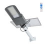 Lampadaire solaire LED 100W 5000K avec panneau 6V 25W et batterie 20Ah