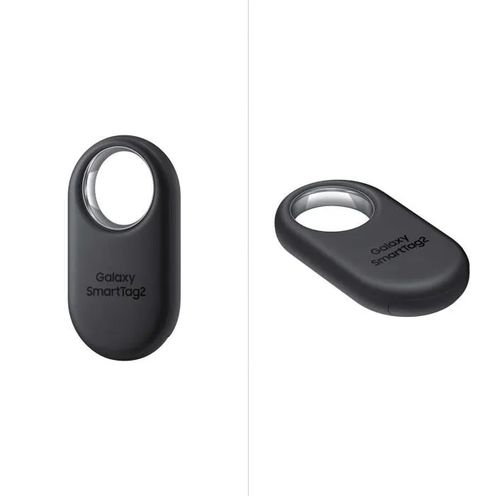 Samsung Galaxy SmartTag 2 Noir - Traqueur Bluetooth avec Recherche en Réalité Augmentée (AR Find) et Marqueur NFC