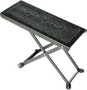 QUIKLOK Repose-pieds pour Guitare Métal Noir Pliable Réglable