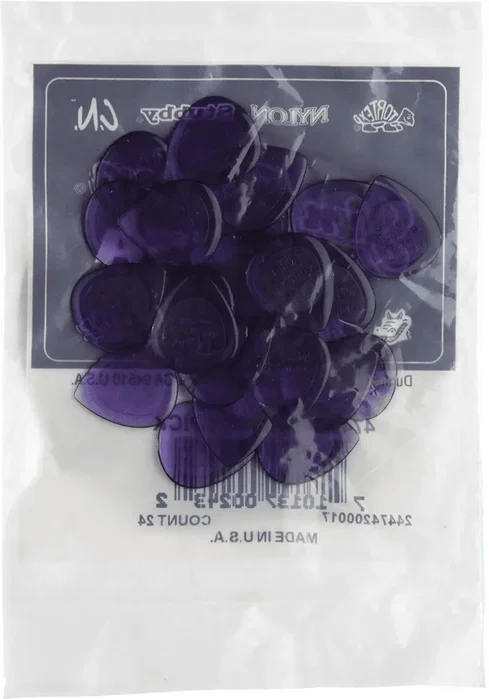Dunlop Pack de 24 Médiators Big Stubby® Nylon 2,00 mm Dunlop Pack de 24 Médiators Big Stubby® Nylon 2,00 mm