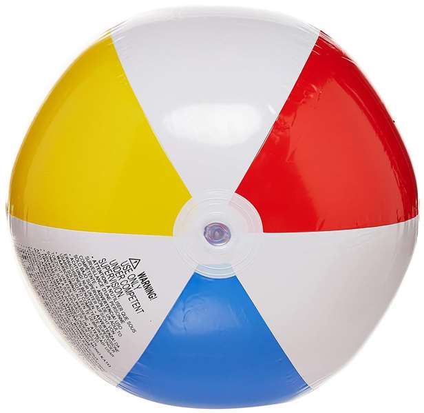 Intex Ballon Gonflable avec Panneaux Diamètre 51 cm, pour Enfants de +3 ans