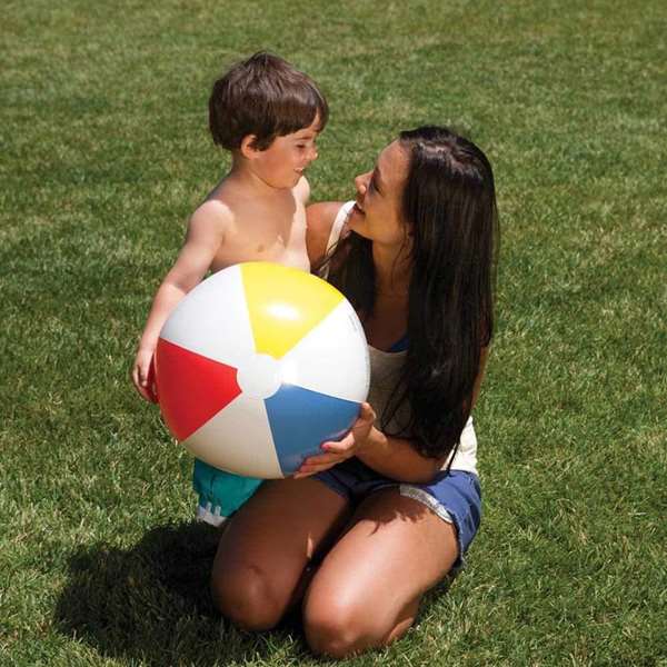 Intex Ballon Gonflable avec Panneaux Diamètre 51 cm, pour Enfants de +3 ans