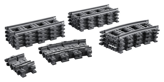 LEGO City 60205 Pack de Rails LEGO City 60205 Pack de Rails