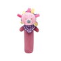Tachan Claki Peluche Interactive Érizo - Collection Baby Rabbit - Son et Couleurs Douces - Facile à Nettoyer - Langues: Anglais, Français, Allemand, Italien, Portugais, Espagnol